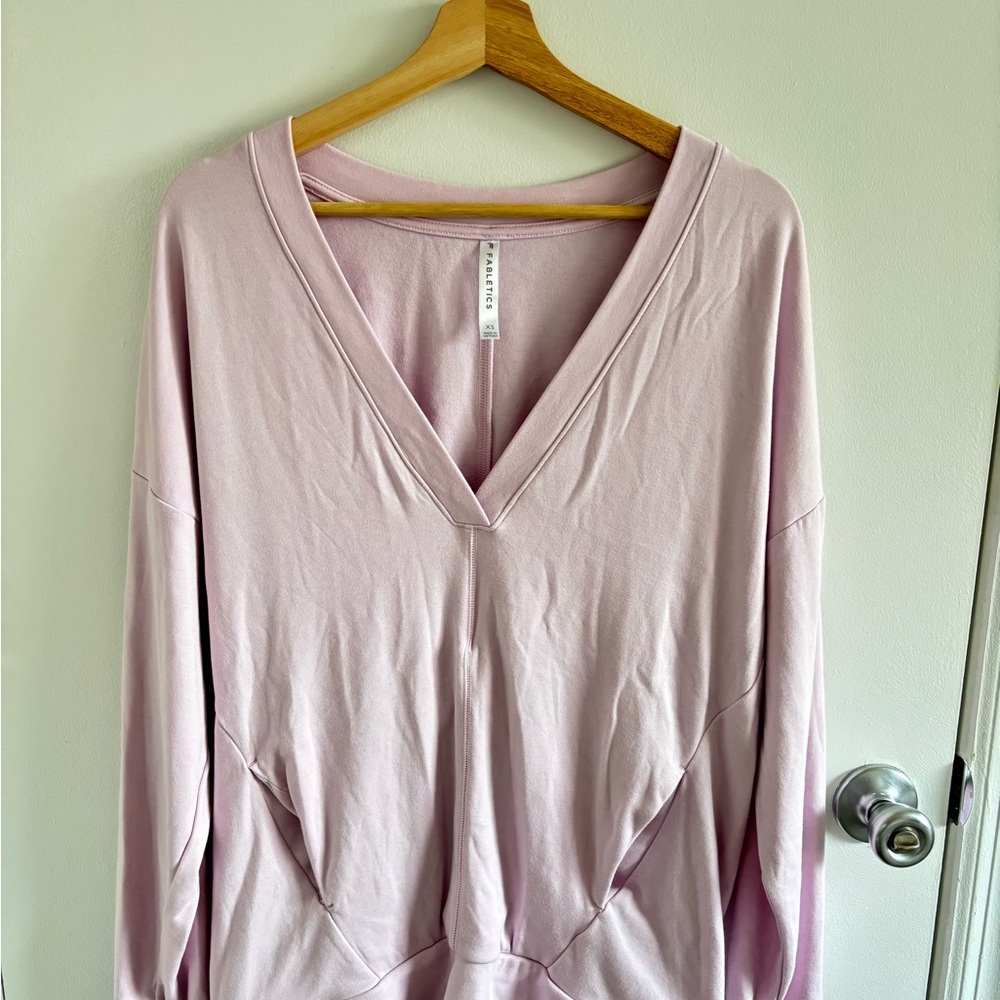 Fabletics Pink Sweatshirt - Picture 4 of 5